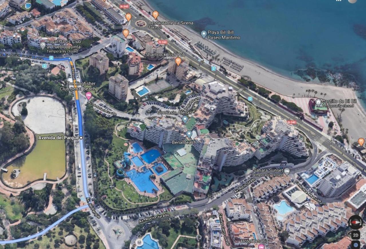 בנאלמדנה Estudio Primera Linea De Playa מראה חיצוני תמונה